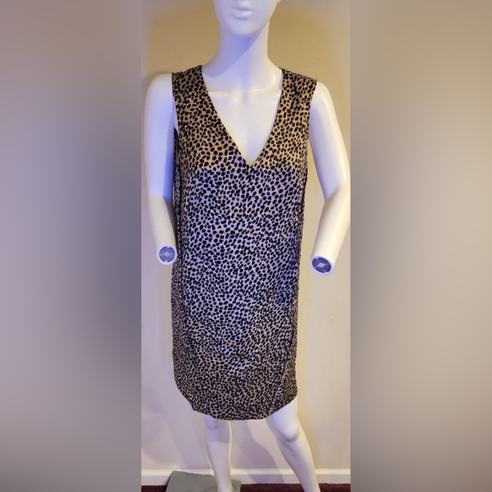 Gorgeous Ann Taylor Evening Dress, size Small Leopard Print